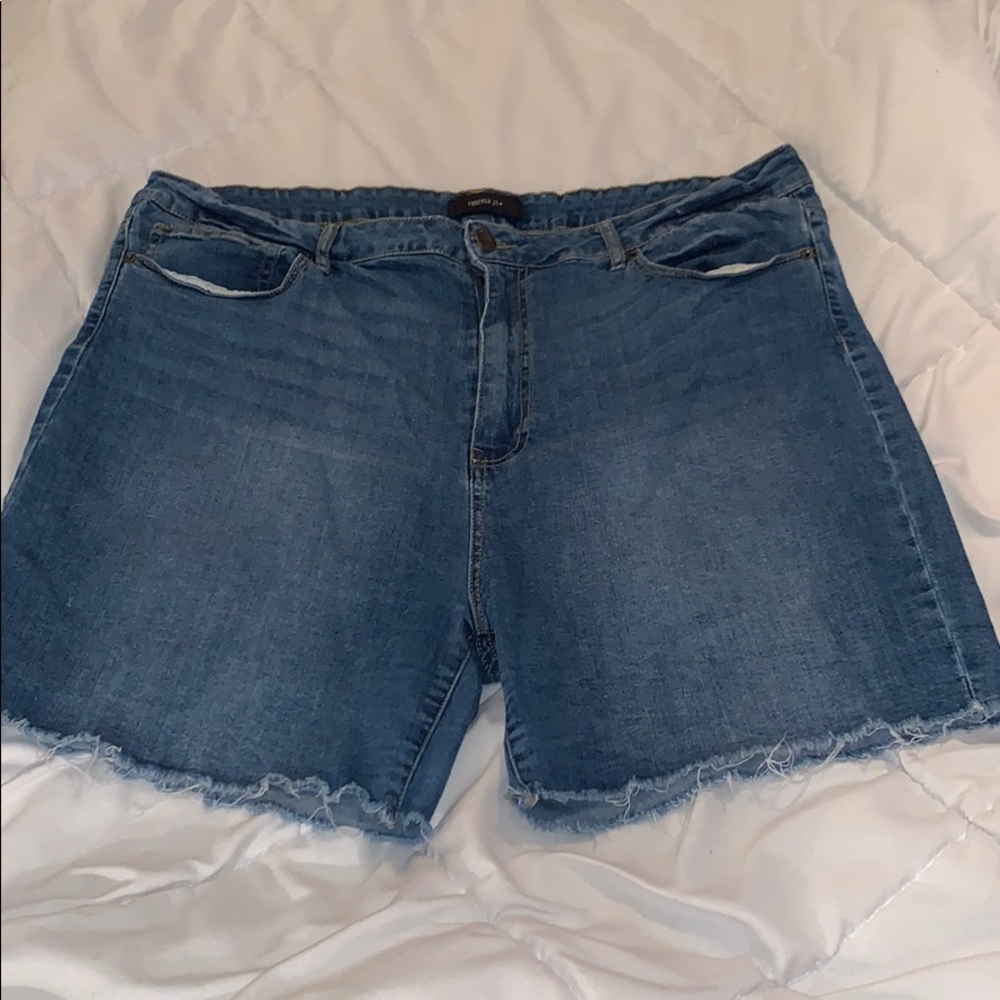 Blue Jean Shorts